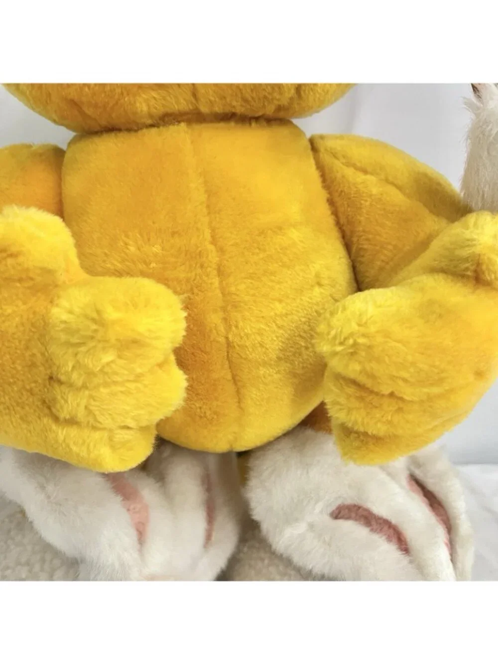 Vintage Garfield Plush Pajamas Bunny Slippers 1994 PAWS Bedtime Stuffed 18 Inch
